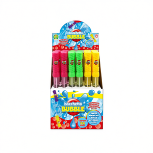 Varita de burbujas Bacchetta, 24 piezas, juguetes de burbujas coloridos para niños, diversión garantizada. - Product Image 3