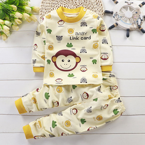 Conjunto de Pijamas de Algodón de Alta Calidad para Niños, 2 Piezas, Ropa de Dormir para Niñas, Ropa de Noche para Niños, Manga Larga, Estampado de Dibujos Animados - Product Image 6