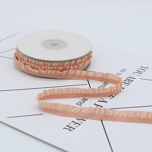 Zsy 1cm thân thiện với môi dệt kim đàn hồi với căng ren diềm Xếp Nếp Ruffle cắt tỉa cho đồ lót và đồ lót ren <span class=keywords><strong>TRIM</strong></span> - Product Image 4