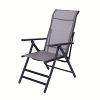 Chaise longue pliante réglable en maille avec repose-pieds extensible pour la sieste à la maison, sur le balcon, à la plage, en extérieur ou au bureau
