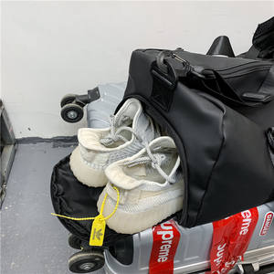 Sac de voyage étanche pliable pour hommes et femmes, logo personnalisé, imperméable, avec compartiment à chaussures, - Product Image 2