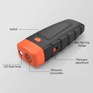 Ultrasonic Dog Training Device Rechargeable Battery Bark Control For Dogs With Led <b>Flash</b> <b>Light</b> Portable Pet Trainer - Product Image 2