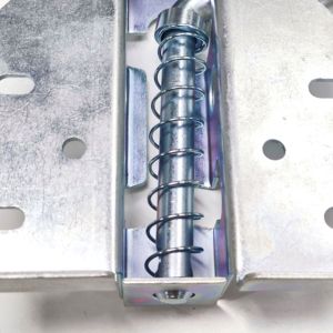 Industrieller Schmetterlingsriegel Schwerlast-Garagentorverriegelung für Sektionaltore und Lagertore - Product Image 5