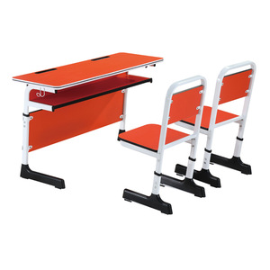Escritorio y Sillas Escolares Masao Azules, Ajustables en Altura, para Uso en el Aula - Product Image 3
