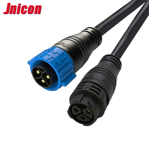 Jnicon M19 không thấm nước IP67 nam nữ kết nối điện Dây cáp 2 3 4 5 <span class=keywords><strong>6</strong></span>-22 pin LED phát triển ánh sáng kết nối - Product Image 1