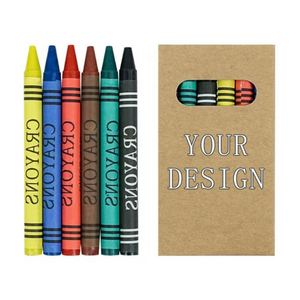 Crayons promotionnels en gros à prix abordable pour étudiants, ensemble de fournitures artistiques pour enfants avec boîte d'impression de crayons personnalisée - Product Image 1