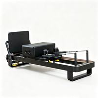 Reformer Pilates Aluminium Tahan Lama Grosir, Dapat Disesuaikan, Merk MZMM, Untuk Penggunaan di Rumah, Studio Kebugaran, Impor dari Beijing, Berbagai Warna