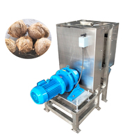 Machine à éplucher et à trancher la fibres de coco, g, éplucheuse