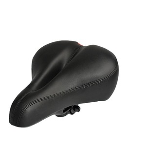 Asiento de <span class=keywords><strong>Bicicleta</strong></span> MTB de Cuero, Transpirable, con Ventilación, Amortiguación de Impactos, Cómodo, Suave y Moderno, Venta Directa de Fábrica - Product Image 3