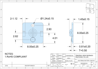 Contact de batterie solide positif AAA AAAA N Cell PC Pin Footprint compatible 1:1 Équivalent standard industriel JIATEL