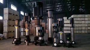 ปั๊มแรงดันสูงแบบแรงเหวี่ยงสามเฟสหลายระดับ รุ่น 440V รองรับการเลือกแบบสำหรับการทำงานต่อเนื่อง - Product Image 2
