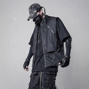 <span class=keywords><strong>Gilet</strong></span> Multitasche Stile Hong Kong di Alta Gamma, Abbigliamento da Lavoro per <span class=keywords><strong>Uomo</strong></span>, Casual Estivo con Cerniera, Versatile e alla Moda - Product Image 4