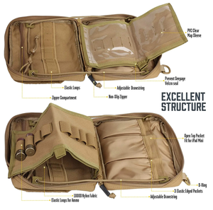 बाहरी मोले उपकरण पाउच पहली सहायता पाउच उपयोगिता अनुलग्नक आयोजक बहु-कार्यात्मक कमर बैग - Product Image 5