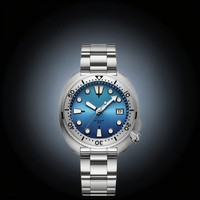 Montre-bracelet mécanique automatique pour homme, usage quotidien professionnel, bracelet en acier inoxydable avec aiguilles lumineuses pour gentlemen