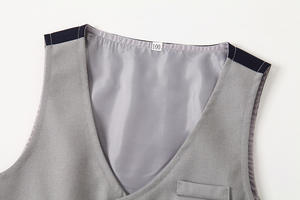 Ropa para Recién Nacidos, Trajes Formales con Chaleco y Camisa, Trajes para Bebés, Conjuntos de Pantalones de Caballero, Venta al por Mayor - Product Image 3