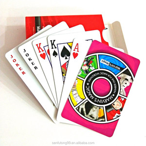 o Color de impresión de diseño especial de brillante o Mate de papel de laminación jugando <span class=keywords><strong>a</strong></span> las cartas por juegos de <span class=keywords><strong>la</strong></span> familia - Product Image 4