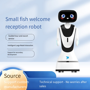 Robot de Servicio Inteligente con Sistema Operativo Android, Pantalla Táctil de 13.3 Pulgadas, Cuerpo de Plástico Blanco, Carga Automática, Conectividad Wi-Fi, Control por Voz - Product Image 5