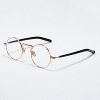 Benyi Italia diseñador retro marcos ópticos titanio vintage marcos gafas diseño especial Puente Nuevo estilo moda gafas