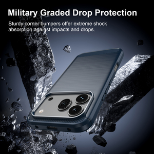 Funda de Teléfono de <span class=keywords><strong>Fibra</strong></span> de Carbono y TPU para Huawei Honor <span class=keywords><strong>600</strong></span> Pro/Honor <span class=keywords><strong>600</strong></span>/<span class=keywords><strong>600</strong></span> Lite, Resistente a Impactos, Accesorios para Teléfono Móvil - Product Image 4