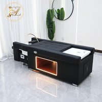 Promotion : Fauteuil de lavage de cheveux pour salon de coiffure, avec fonction massage thaïlandais, chaise de pédicure et lit de spa japonais pour la tête