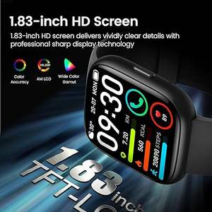 <span class=keywords><strong>Reloj</strong></span> <span class=keywords><strong>Inteligente</strong></span> Deportivo <span class=keywords><strong>para</strong></span> <span class=keywords><strong>Hombre</strong></span> y Mujer con Monitor de Ritmo Cardíaco, Monitorización del Sueño y Funciones de Seguimiento Multideportivo - Product Image 2