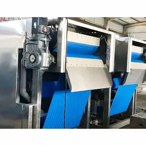 Material sludge dewatering Vaccum Belt Filter Press Machine, Vacuum Belt Filter Press Machine, Sludege Dewatering Belt Filter