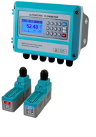 High Accuracy Portable Ultrasonic Water Flow Meter Handheld Non-invasive Liquid Flow Sensor for Industrial Pipe OEM Wholesale