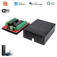 Module récepteur d'interrupteur d'éclairage intelligent WiFi 24V, contrôleur de porte de garage mural, télécommande sans fil, fonctionne avec Alexa Google