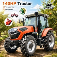 Tractor LAWNIO con Soporte OEM/ODM, Salidas Hidráulicas Dobles, Alta Eficiencia de Trabajo para Transporte Agrícola