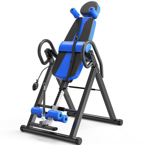 Tavolo <span class=keywords><strong>di</strong></span> Inversione Pieghevole in Alluminio Resistente per Alleviare il Dolore alla <span class=keywords><strong>Schiena</strong></span> con Cintura Protettiva Regolabile - Product Image 6