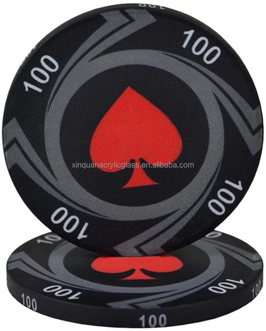 Chip Poker Bằng Gốm Trắng Chip Poker Texas Tùy Chỉnh Chip Poker Bằng Gốm Đất Sét EPT 10G 14G Sòng Bạc