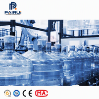 Machine d'embouteillage d'eau compacte haute capacité 1200BPH pour seaux de 5 gallons – Idéale pour les nouvelles entreprises de distribution d'eau à domicile