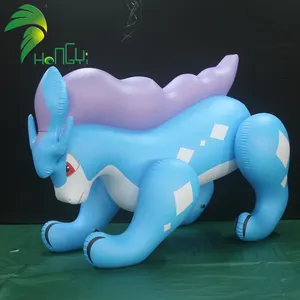 Custom Giant Inflatable Pokemon Wolf Inflatabke Animal Cartoon Toys