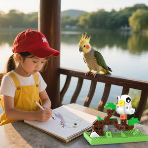 Bộ đồ chơi xếp hình sáng tạo PUNGROW Patent Pixel Box, mô hình vẹt hiện đại, đồ chơi giáo dục tự làm cho trẻ em, đồ chơi xây dựng mới - Product Image 6