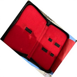 Pochette zippée en cuir PU personnalisée ASAP, couleur unie, durable, faite à la main, pour les soins capillaires, pour salon, usage domestique, beauté, soins personnels - Product Image 1