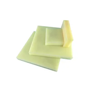 Feuille de nylon huileux vert PA66 bande carrée en nylon MC901 bande de nylon autolubrifiante résistante à l'usure