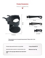 Accessoires Auto chauds multi-fonctionnel voiture évent porte-gobelet à eau café tasse à eau bouteille et porte-canette