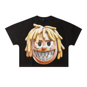 T-shirt Trendy a Maniche Corte Vestibilità Regolare da <span class=keywords><strong>Uomo</strong></span>, T-shirt Casual Estiva da Donna con Design Tinta Unita 100% Cotone Billionaire Top - Product Image 3