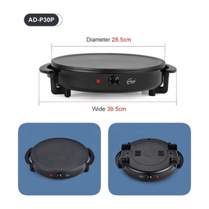 Crêpière à température réglable Andong, poêle antiadhésive pour tortillas et blintzes - Product Image 3