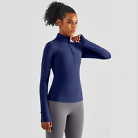Vêtements d'équitation pour femmes, col montant zippé, extensibles dans les 4 sens, pour l'hiver, faible MOQ