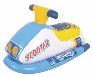 Kinderen Water Fun Custom Opblaasbare Scooter Rider Float voor Kids