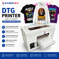 Imprimante DTG A3 à double tête XP600, machine d'impression directe sur vêtement haute vitesse pour T-shirt, sweat-shirt, sac en toile, encre blanche, usage professionnel