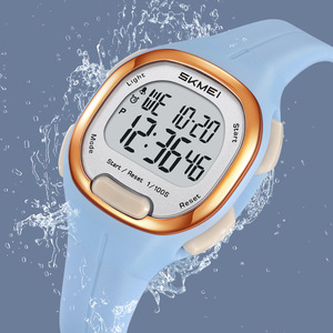 Skmei Digital Watch Tpu Strap 3Bar Water Resistant Unisex Sport Watch With <b>Light</b> And <b>Timer</b> Function - Product Image 2