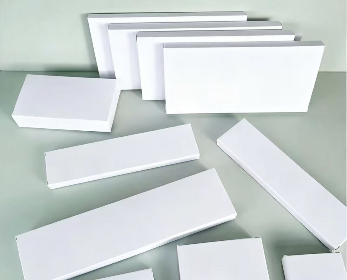 Solid Color Paper Cardboard Boxes, Customizable Size and logo Printing, Multiple Colors Available