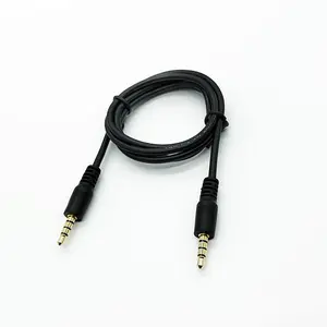 Stereo Extension Wire Custom Male Audio Jack 4 Pole TRRS Cable 3.5MM Jack TRRS AUX Cable