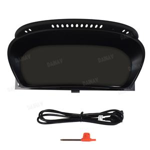 แผงหน้าปัดดิจิตอลสำหรับรถยนต์ BMW X5 E70 ปี 2007-2013 หน้าจอแนวตั้ง พร้อมมาตรวัดความเร็ว - Product Image 6