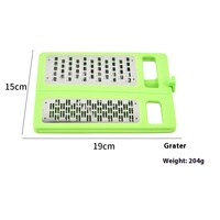 Groothandel Mode Keuken Plastic Fruit Groente Snijder 4 In 1 Slicer Vouwt Platte Rasp Voor Groente Chopper Gadgets Koken