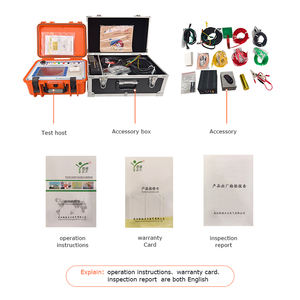 Pas cher prix automatique MOA oxyde de zinc ZnO parafoudre parafoudre chargé testeur complet Test de courant résistif - Product Image 6
