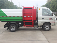 Camion à ordures compacteur automatique à chargement latéral, véhicule de collecte des déchets diesel à chargement automatique