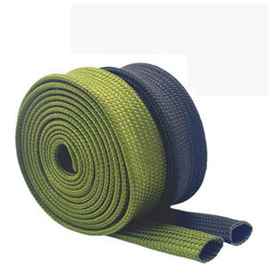 JLBZ Manchons de câble tressés en nylon à haute résistance à l'usure pour la gestion et la protection des câbles Manchon de câble tressé - Product Image 2